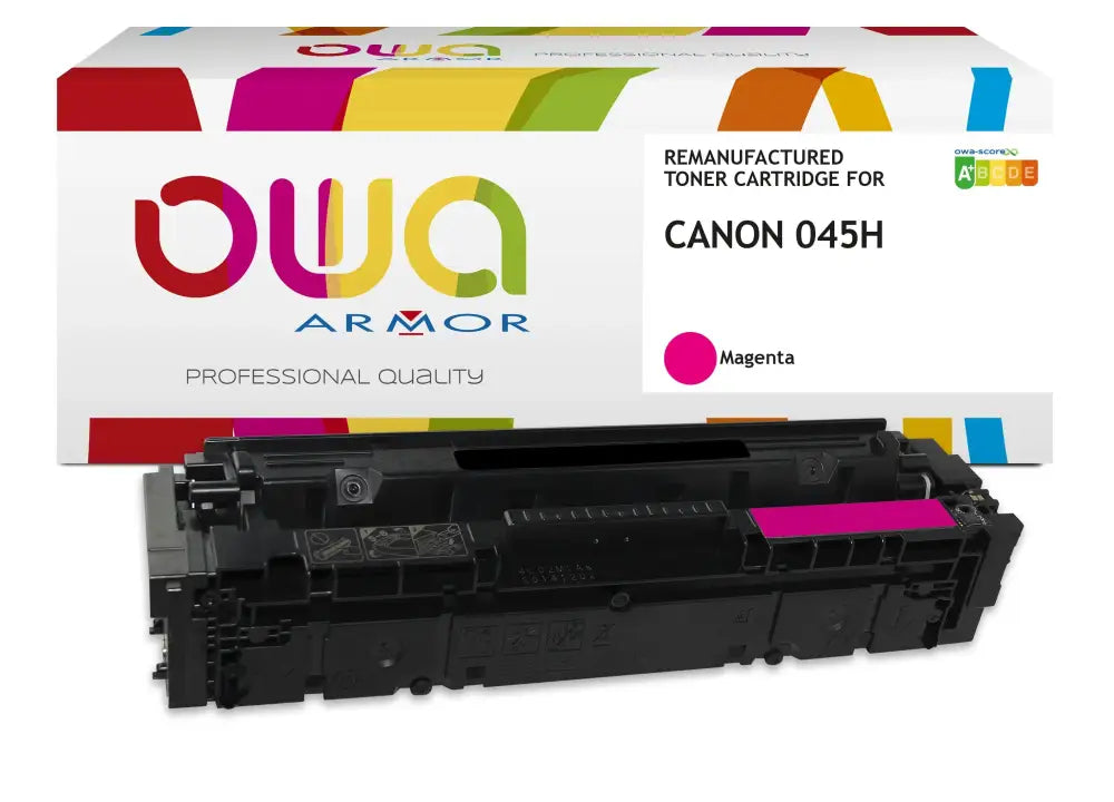 CANON 045H - Cartouche laser compatible - haute capacité - Magenta - Toner remanufacturé OWA