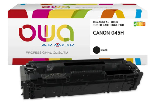 CANON 045H - Cartouche laser compatible - haute capacité - Noir - Toner remanufacturé OWA
