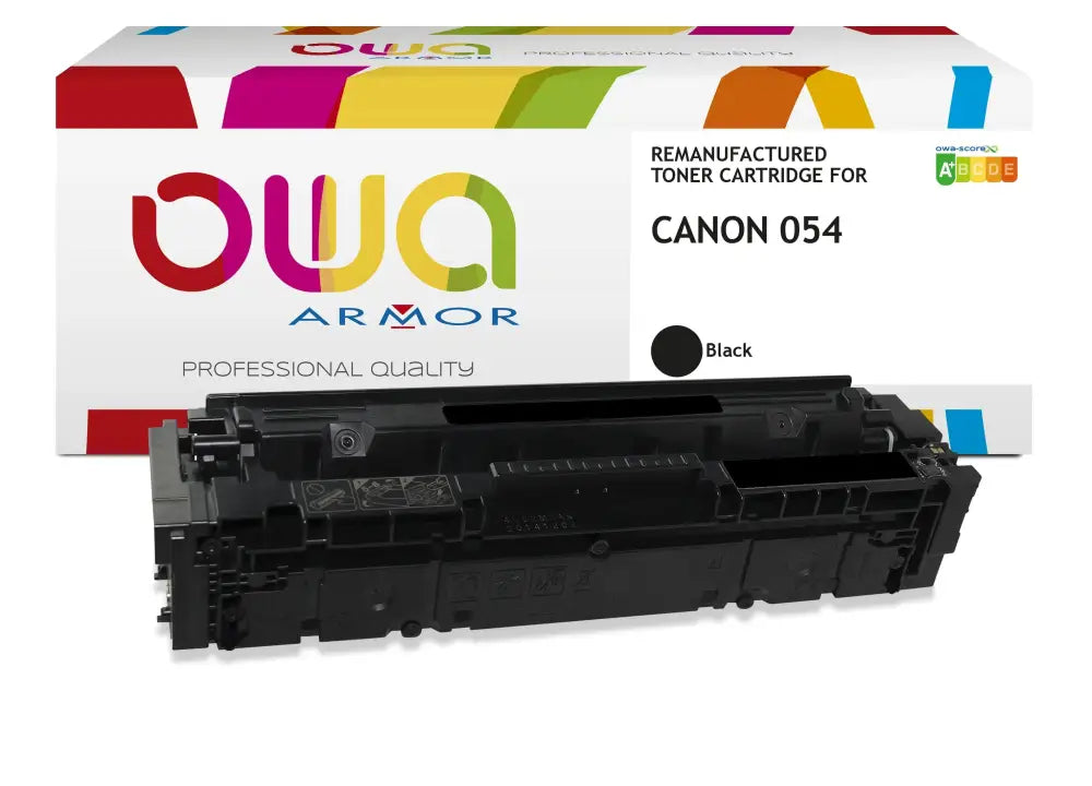 CANON 054 - Cartouche laser compatible - Noir - Toner remanufacturé OWA