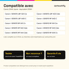 Imprimantes compatibles avec Canon 054H Toner Jaune compatible équivalent à 3025C002 · Switch