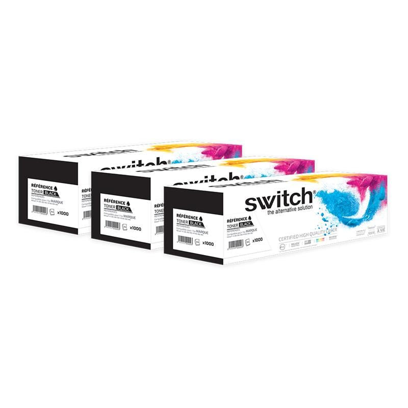 Canon 056H 3008C002, Toner Pack 3 Noir remanufacturé · Switch