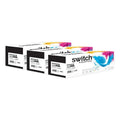 Canon 056H Toner Pack 3 Noir remanufacturé puce OEM équivalent à 3008C002 · Switch