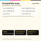 Imprimantes compatibles avec Canon 064H Toner Jaune compatible équivalent à 4932C001