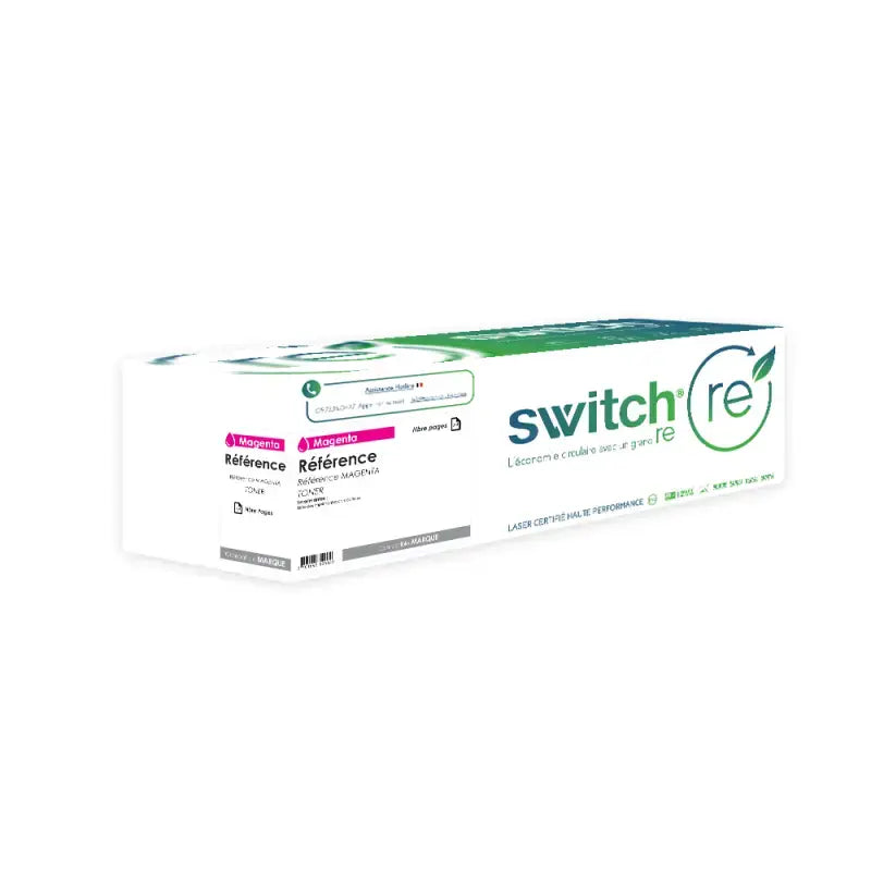 Canon 067H Toner Magenta remanufacturé équivalent à 5104C002 · Switch RE