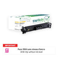 Canon 069H Toner Jaune remanufacturé puce OEM équivalent à 5095C002 · Switch RE