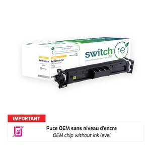 Canon 069H Toner Jaune remanufacturé puce OEM équivalent à 5095C002 · Switch RE