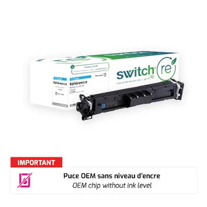 Canon 069H Toner Cyan remanufacturé puce OEM équivalent à 5097C002 · Switch RE