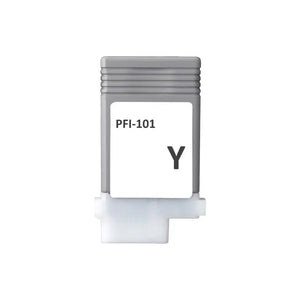 Canon PFI-101 Cartouche Jaune compatible équivalent à 0886B001 PFI101Y