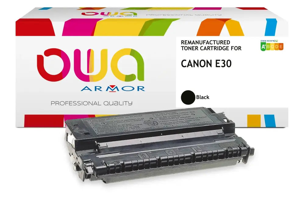 CANON 1491A003 - Cartouche laser compatible - Noir - Toner remanufacturé OWA