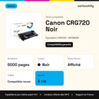 Canon CRG720 Toner Noir compatible équivalent à 2617B002 · Switch : caractéristiques