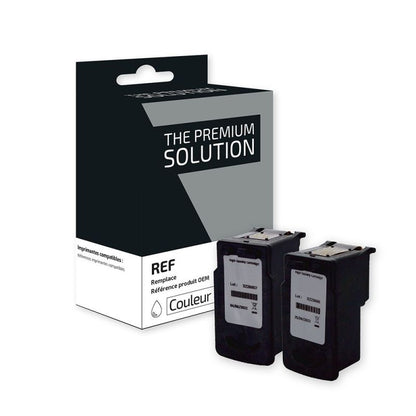 Cartouche compatible Canon PG 37 / CL 38 Pack 4 Couleurs - Cartouchify