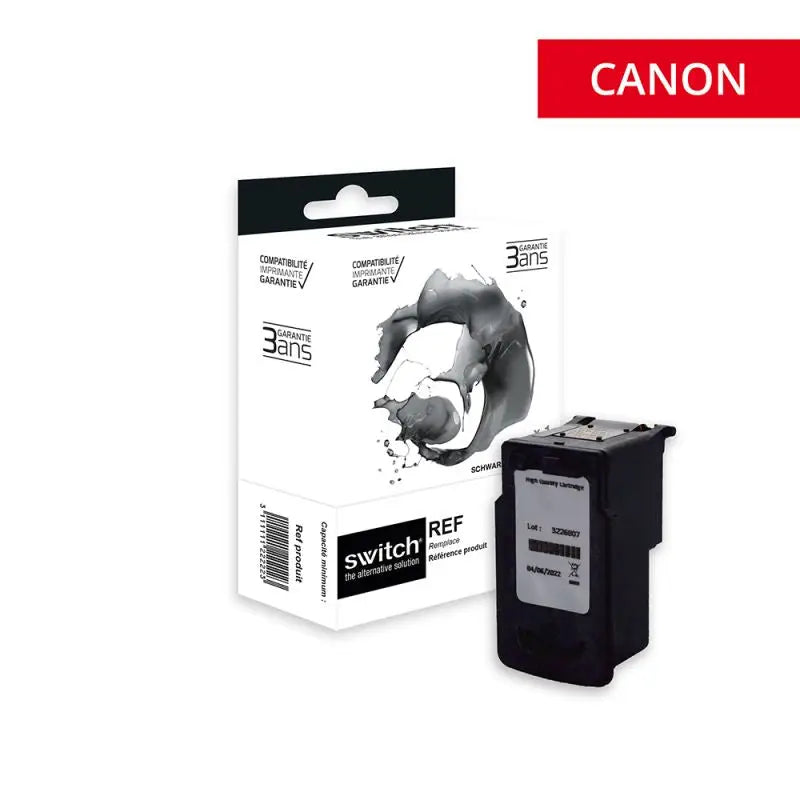 Canon 445XL, Cartouche Noir remanufacturé - Switch RE