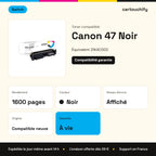 Canon 47 Toner Noir compatible équivalent à 2164C002 · Switch : caractéristiques