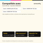 Imprimantes compatibles avec Canon 69 Toner Cyan compatible équivalent à 5093C002