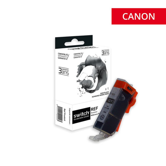 Cartouche compatible Canon CLI-521 GY/2937B001 Grey