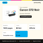 Canon 072 Toner Noir compatible équivalent à 5647C002 · Switch : caractéristiques