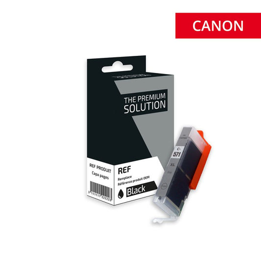 Cartouche compatible Canon CLI-571XL 0335C001 Grey
