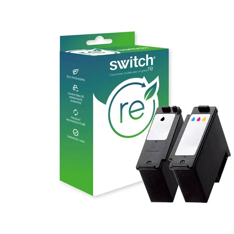 Canon 585XL/586XL, Cartouche Pack 4 couleurs remanufacturé Switch RE