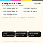 Imprimantes compatibles avec Canon 075H Toner Magenta compatible équivalent à 6367C002 · Switch