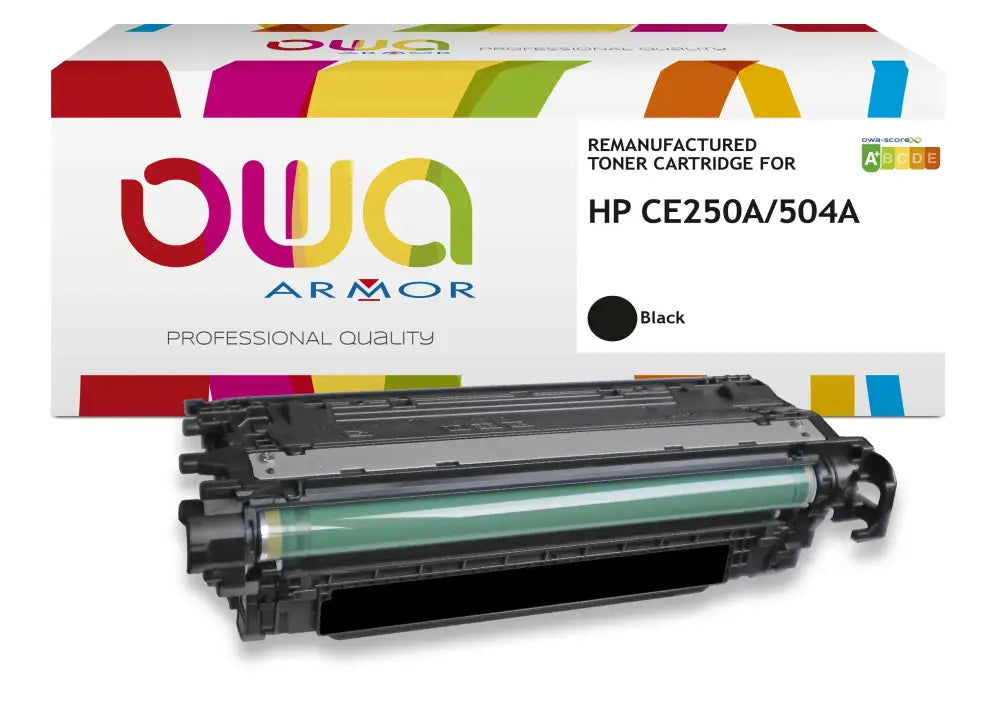 CANON 723BK HP CE250A - Cartouche laser compatible - Noir - Toner remanufacturé OWA