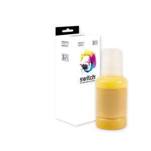 Canon 56 Bouteille encre Jaune remanufacturé équivalent à GI-56 4432C001 · Switch