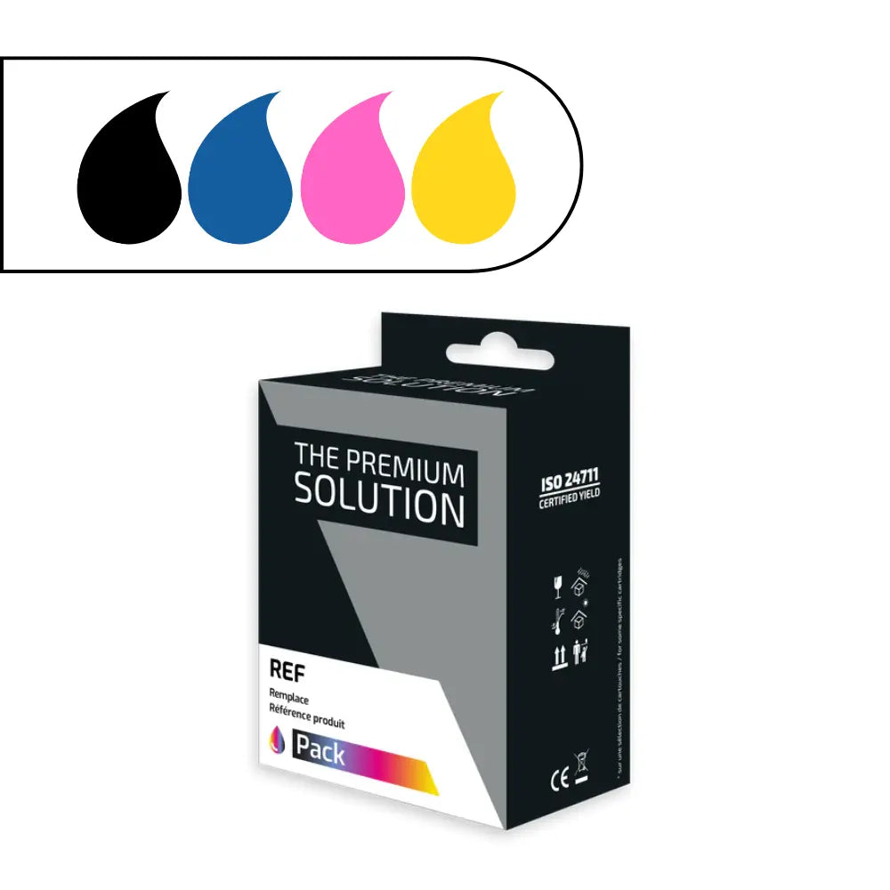 hp H305XL Pack 4 couleurs — Cartouche compatible