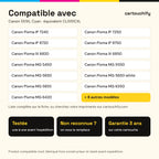 Imprimantes compatibles avec Canon 551XL Cartouche Cyan compatible équivalent à CLI551CXL, 6444B001 · Switch