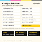 Imprimantes compatibles avec Canon 551XL Cartouche Magenta compatible équivalent à CLI551MXL, 6445B001 · Switch