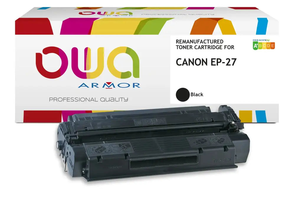 CANON EP-27 - Cartouche laser compatible - Noir - Toner remanufacturé OWA