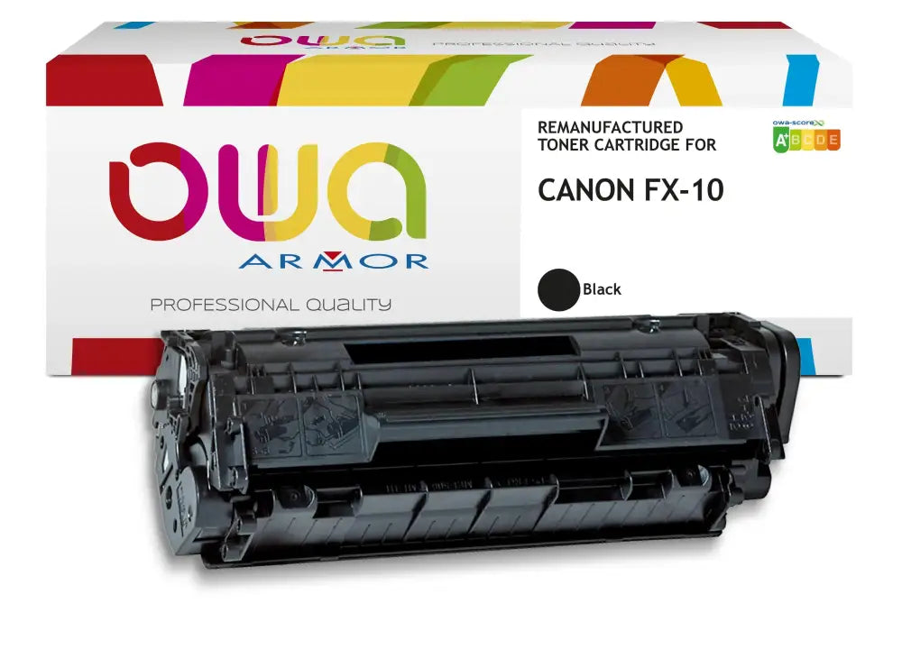 CANON FX-10 - Cartouche laser compatible - Noir - Toner remanufacturé OWA