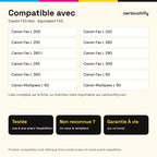 Imprimantes compatibles avec Canon FX3 Toner Noir compatible équivalent à 1557A003 · Switch