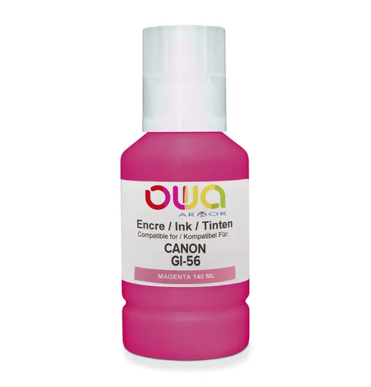 CANON GI-56 - bouteille d’encre compatible OWA pour - Magenta - Jet remanufacturé