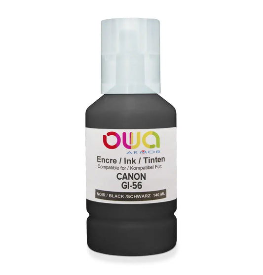 CANON GI-56 - bouteille d’encre compatible OWA pour - Noir - Jet remanufacturé