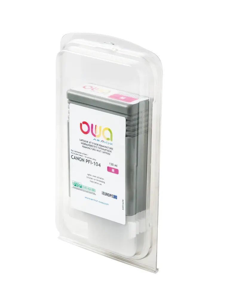 CANON PFI-104 - Cartouche compatible traceur - Magenta - Jet d’encre remanufacturé OWA