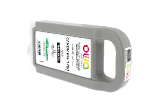 CANON PFI-1700 - Cartouche compatible traceur - Noir Mat - Jet d’encre remanufacturé OWA