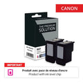 Canon 540XL Cartouche Pack 2 Noir remanufacturé équivalent à PG540XL 5222B005