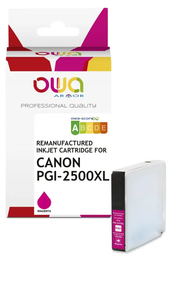 CANON PGI-2500XL - Cartouche compatible - haute capacité - Magenta - Jet d’encre remanufacturé OWA