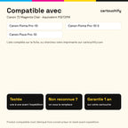 Imprimantes compatibles avec Canon 72 Cartouche Photo Magenta compatible équivalent à PGI72PM, 6408B001