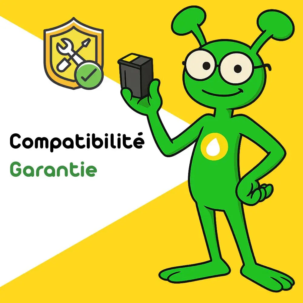 Cartouche Brother LC121/LC123 Jaune compatible - Jet d’encre The Premium Solution