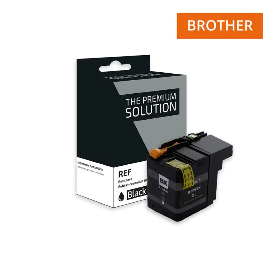 Cartouche compatible Brother LC229XL Noir - Jet d’encre The Premium Solution