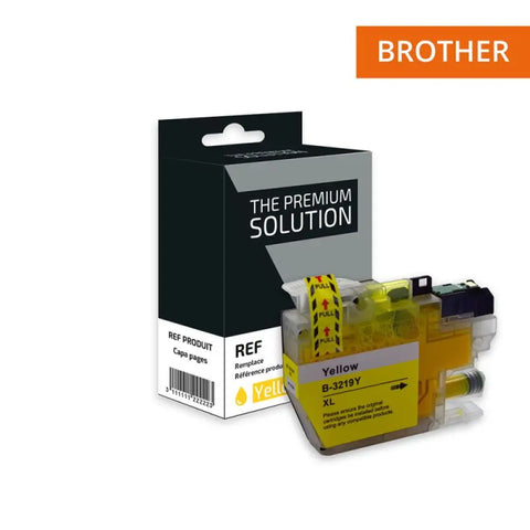 Cartouche compatible Brother LC3219XL Jaune