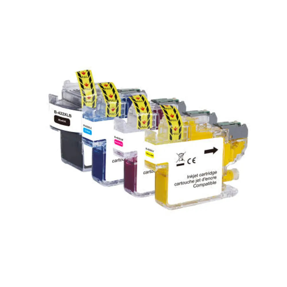 Cartouche compatible Brother LC422 Pack 4 Couleurs