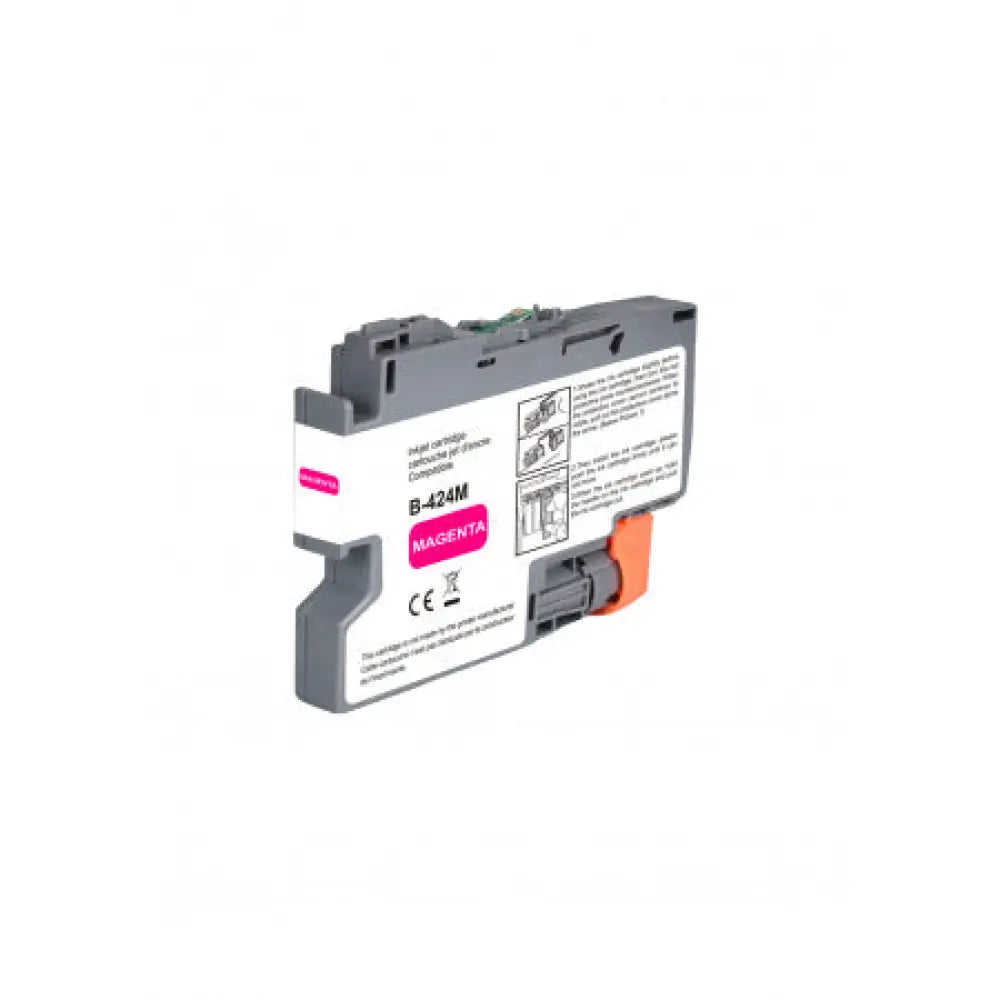 Cartouche Brother LC424 Magenta compatible - Jet d’encre The Premium Solution
