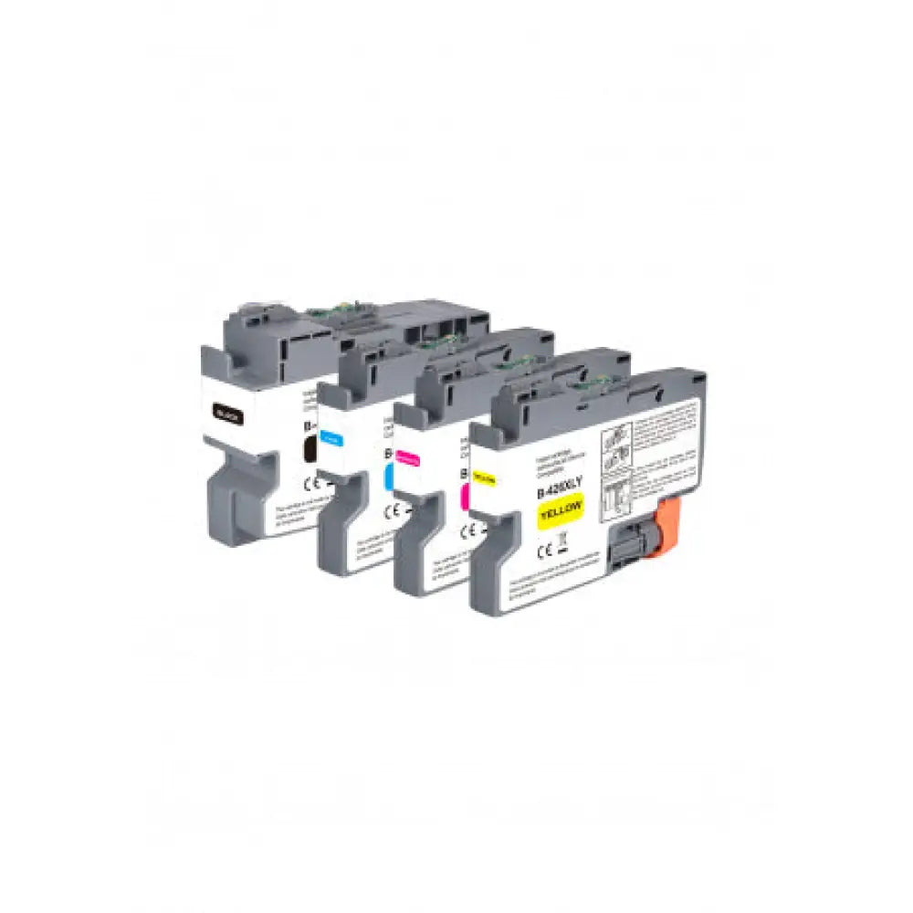 Cartouche Brother LC426XL Pack 4 Couleurs compatible - Jet d’encre The Premium Solution