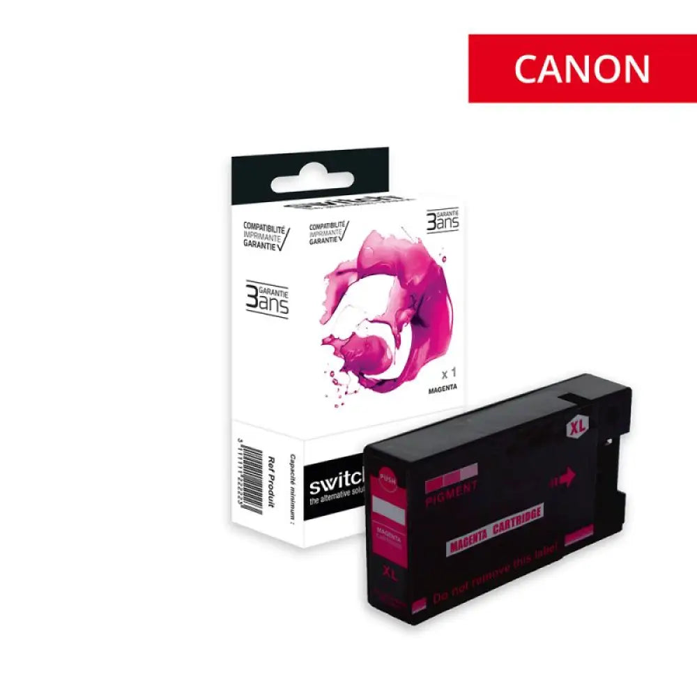 Cartouche compatible Canon 2500XL 9266B001 Magenta - Jet d’encre Switch
