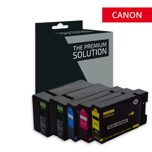 Cartouche Canon 2500XL Pack 4 Couleurs compatible - Jet d’encre The Premium Solution