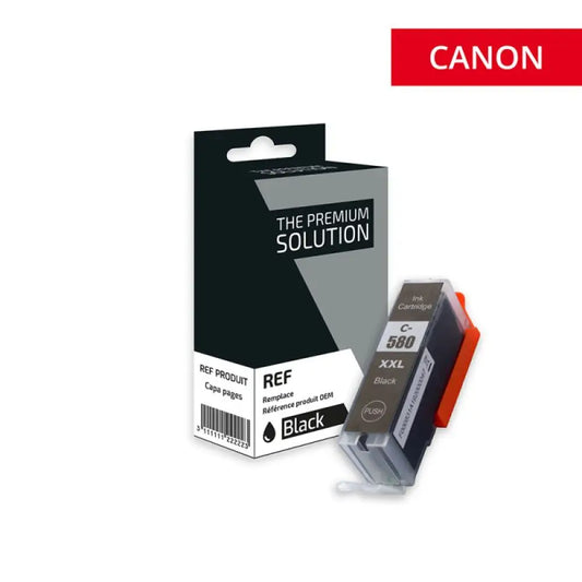 Cartouche compatible Canon 580XXL 1970C001 Noir - Jet d’encre The Premium Solution