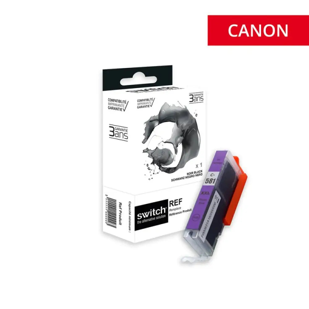 Cartouche compatible Canon 581XXL Photo Blue - Jet d’encre Switch