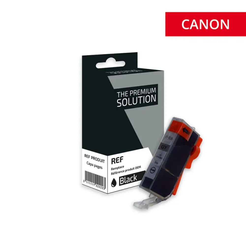 Cartouche compatible Canon CLI-526 4544B001 Grey - Jet d’encre The Premium Solution
