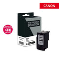 Cartouche Canon PG 510 Noir compatible avec niveaux d’encre - Jet remanufacturé The Premium Solution